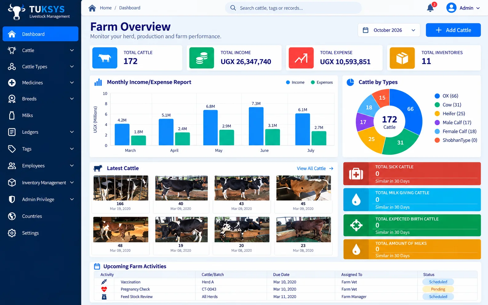 Cattle Manager screenshot 2