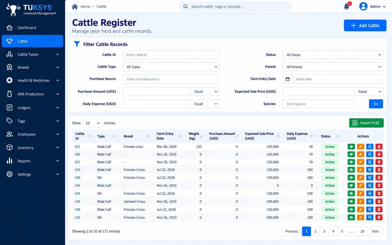 Cattle Manager screenshot 3