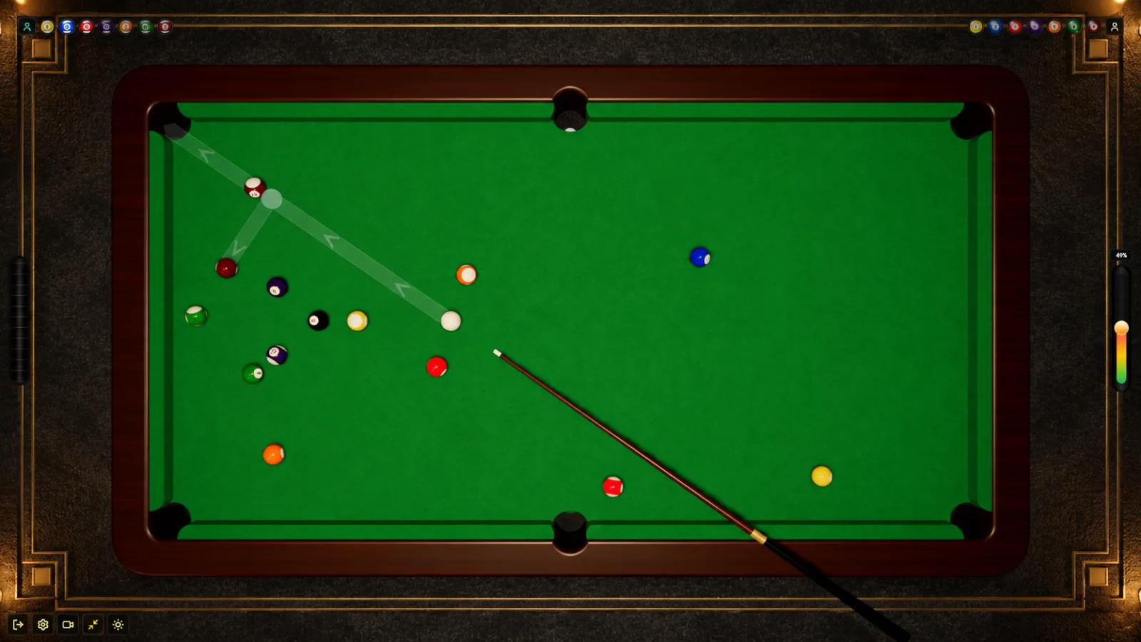 Gilded Cue screenshot 1